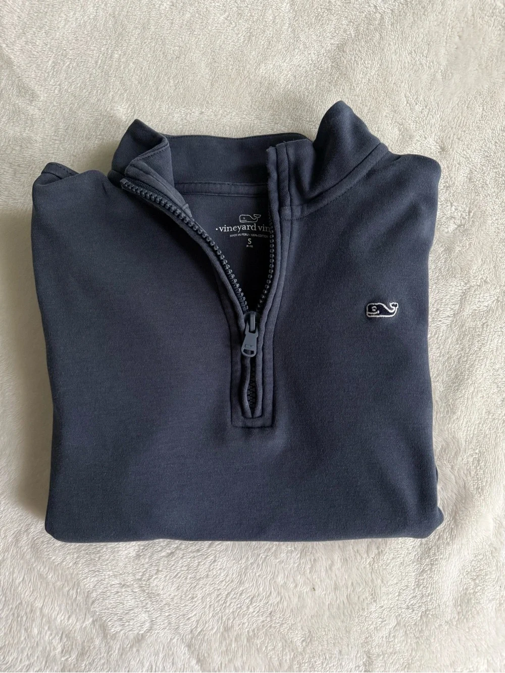 Vineyard Vines Boy’s Quarter-Zip Pullover Sweater